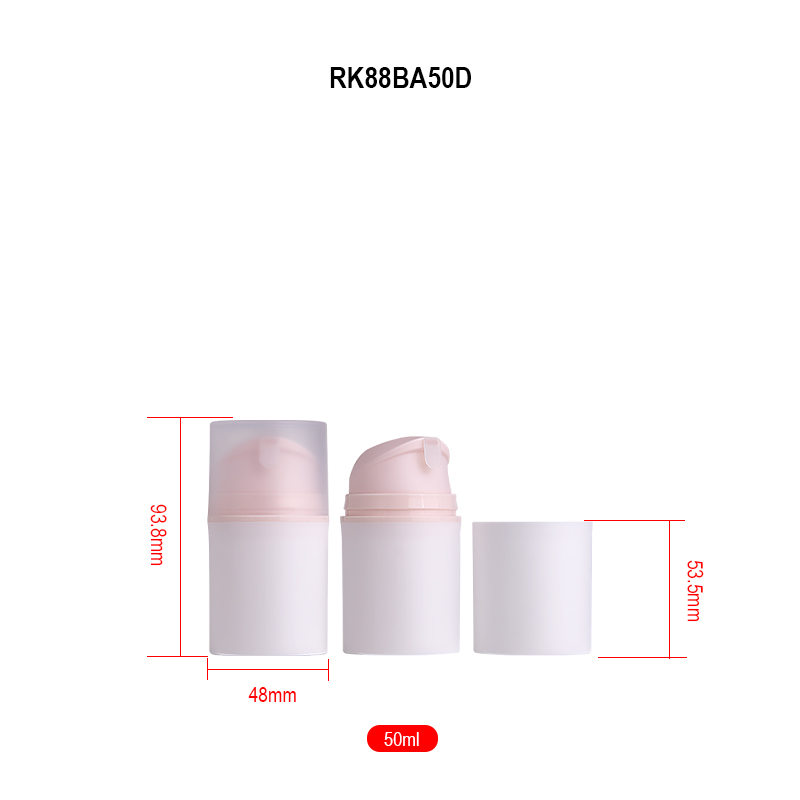 airless pump bottle creme