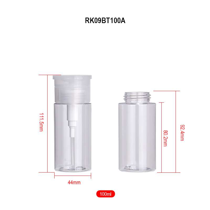 plastic toner bottle