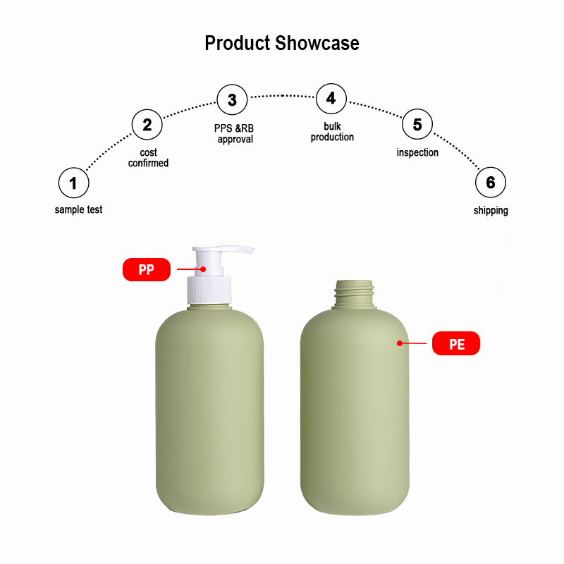 hdpe shampoo bottle 500ml