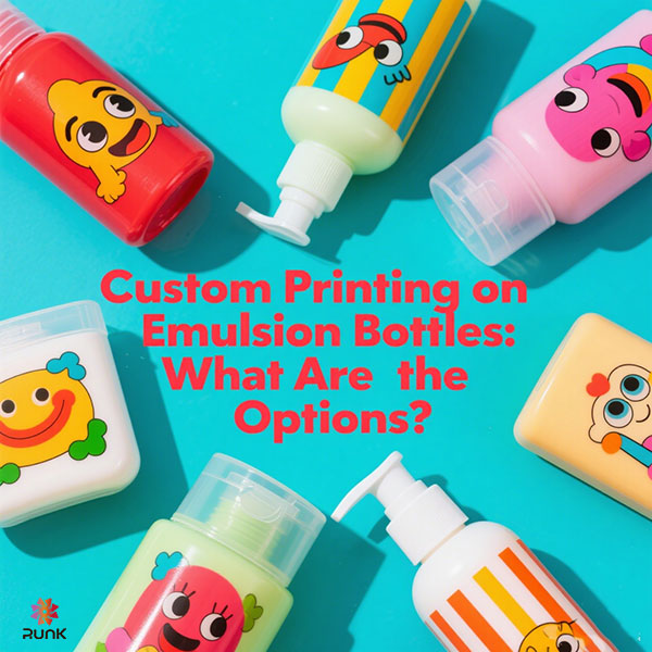 Custom Printing on Emulsion Bottles: What Are the Options?