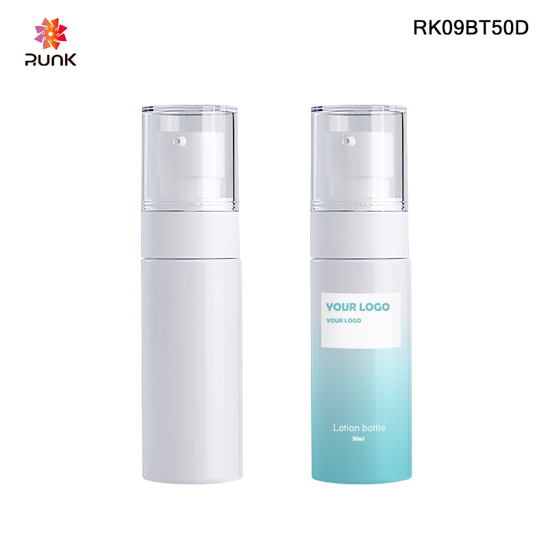50ml plastic travel lotion bottle