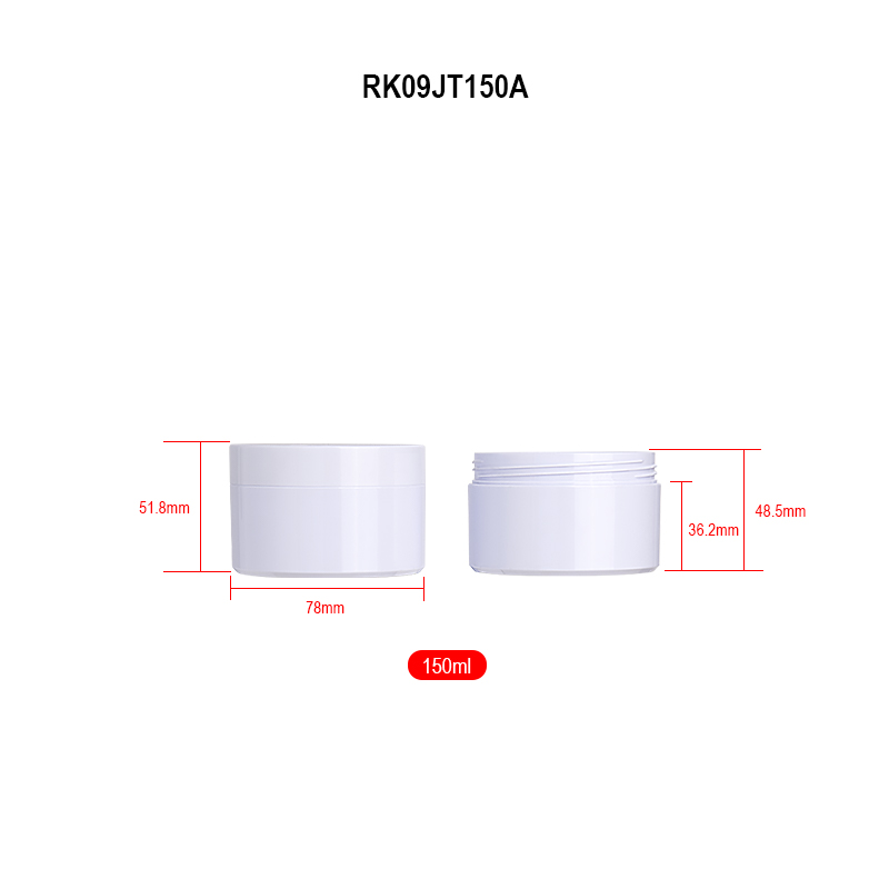 cosmetic cream jar detail