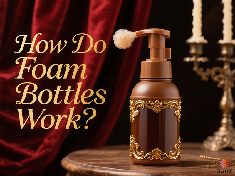 custom foam pump bottle