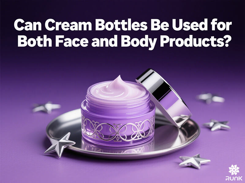 cream pump bottle