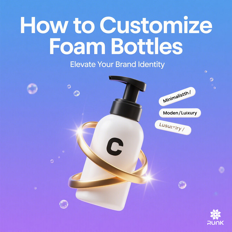 How to Customize Foam Bottles for Your Brand ?