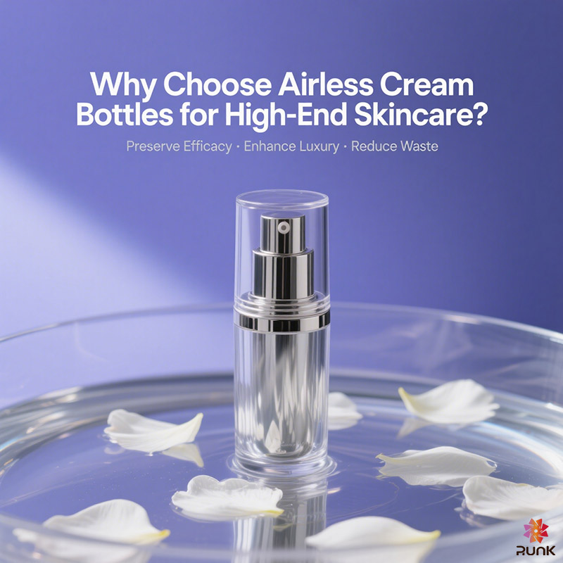 Why Choose Airless Cream Bottles for High-End Skincare?