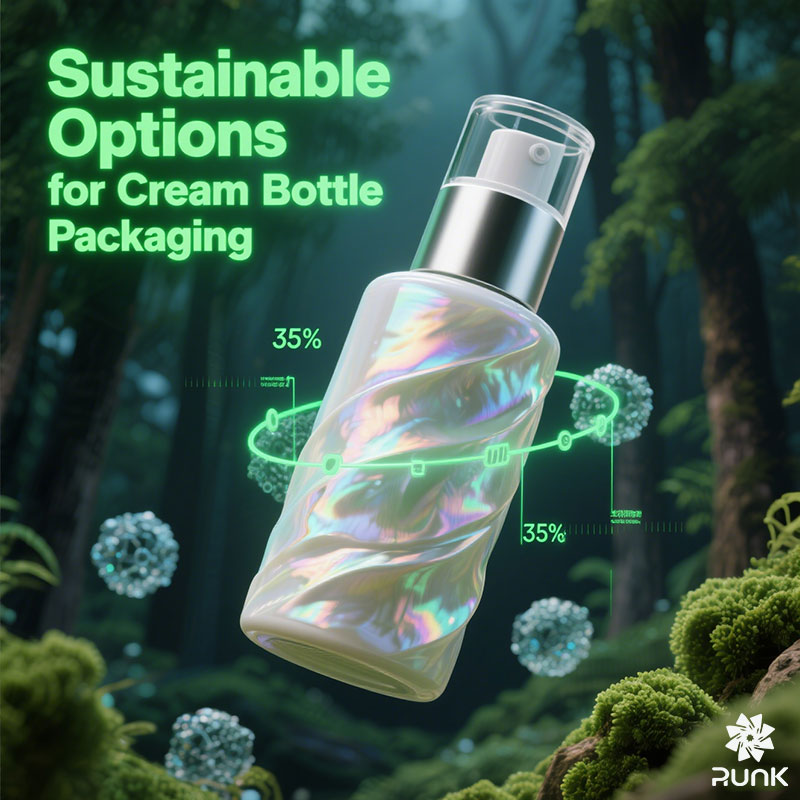 Sustainable Options for Cream Bottle Packaging
